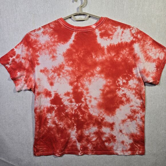 Nickelodeon 90's Rugrats Arnold Stimpy T-Shirt 3XL Cartoon Red Tie Dye - Picture 8 of 11